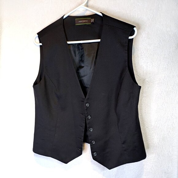 Joseph Abboud Women’s Vintage button close lined vest Size 12 - Picture 4 of 5
